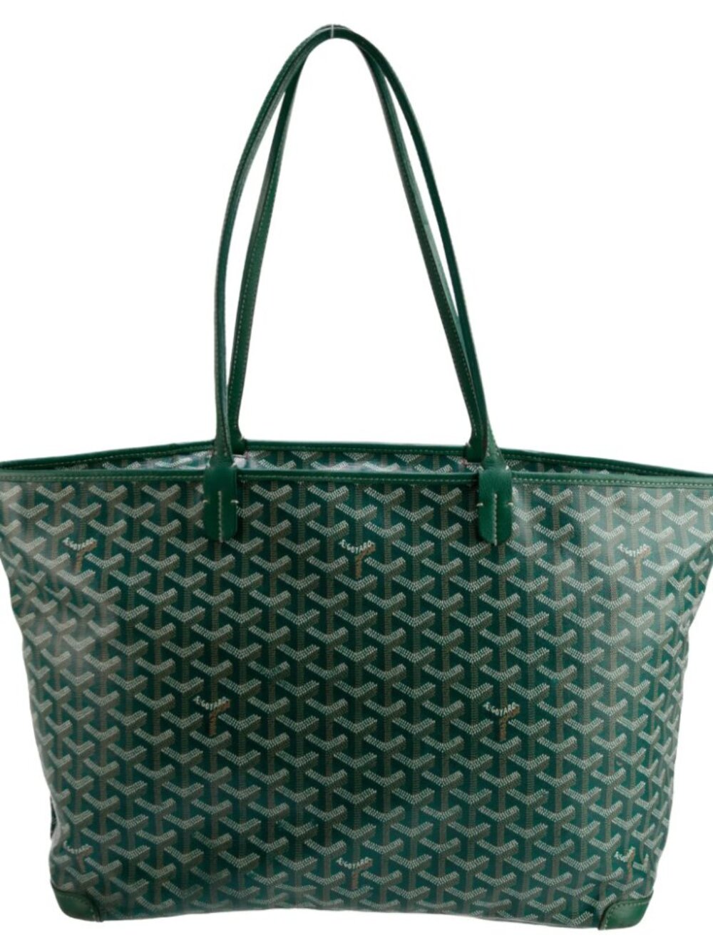 Goyard Artois MM Tote Green Goyardine